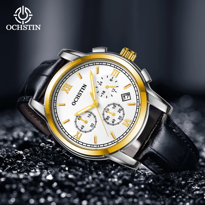 Ochstin's New Product 2024 Legendary Series Fashionable and Gorgeous Multi functional Quartz Movement Men's Quartz Watch