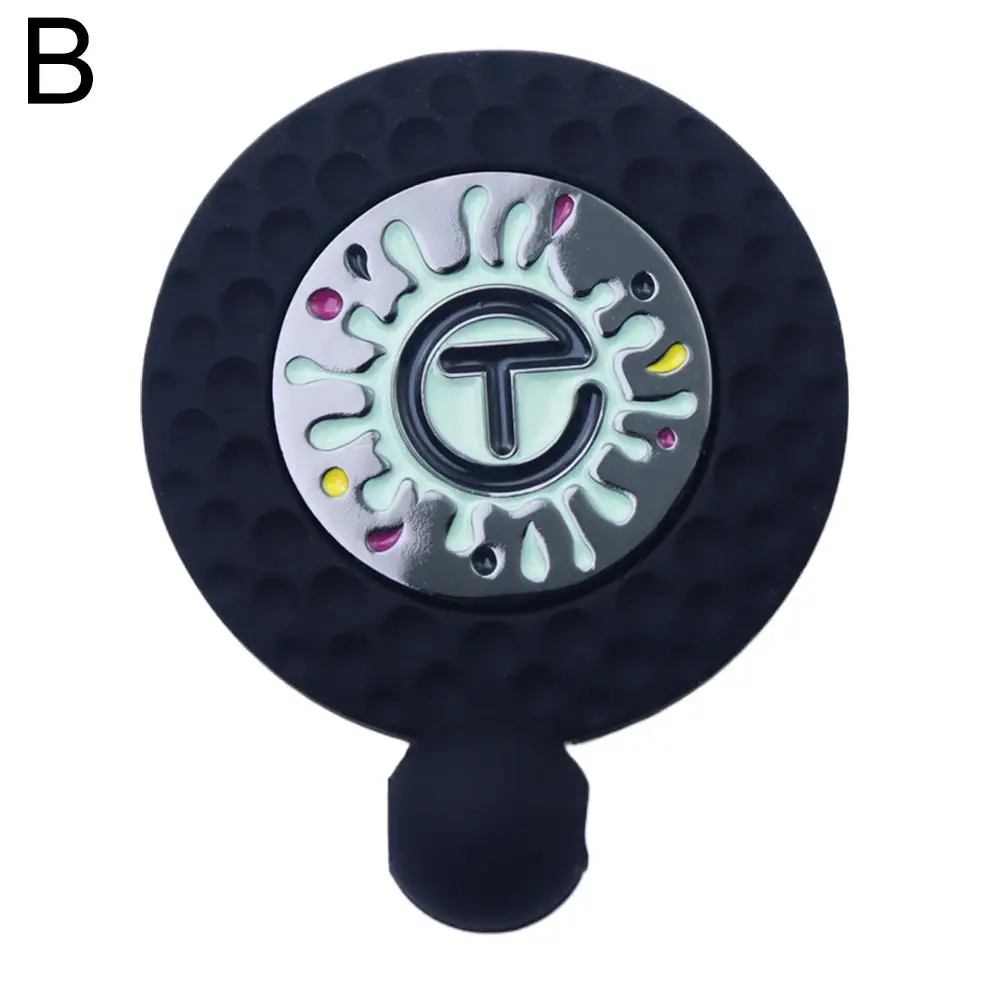 Description Picture 2 of itemSilicone Portable Storage Clip Golf Accessories Silica Towel Convenient Clip Clip Magnetic Gel Hanger Marker Golf Ball Mark L2v7