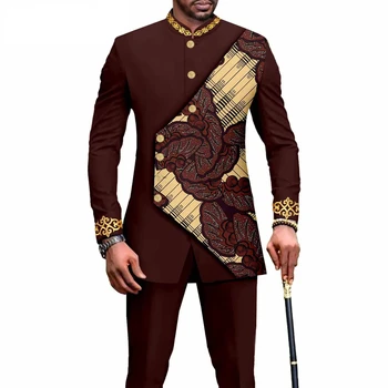 Seyi Plaid Single Breasted Suit and Pant