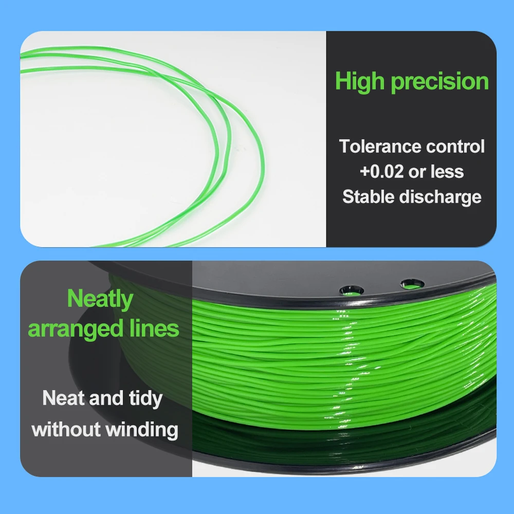 Impressora Tpu Filamento Suprimentos Flexíveis Suaves Material de Borracha Flexível Cor Sólida 0.8kg 95a 1.75 mm 3dsway3d - Imagem 5