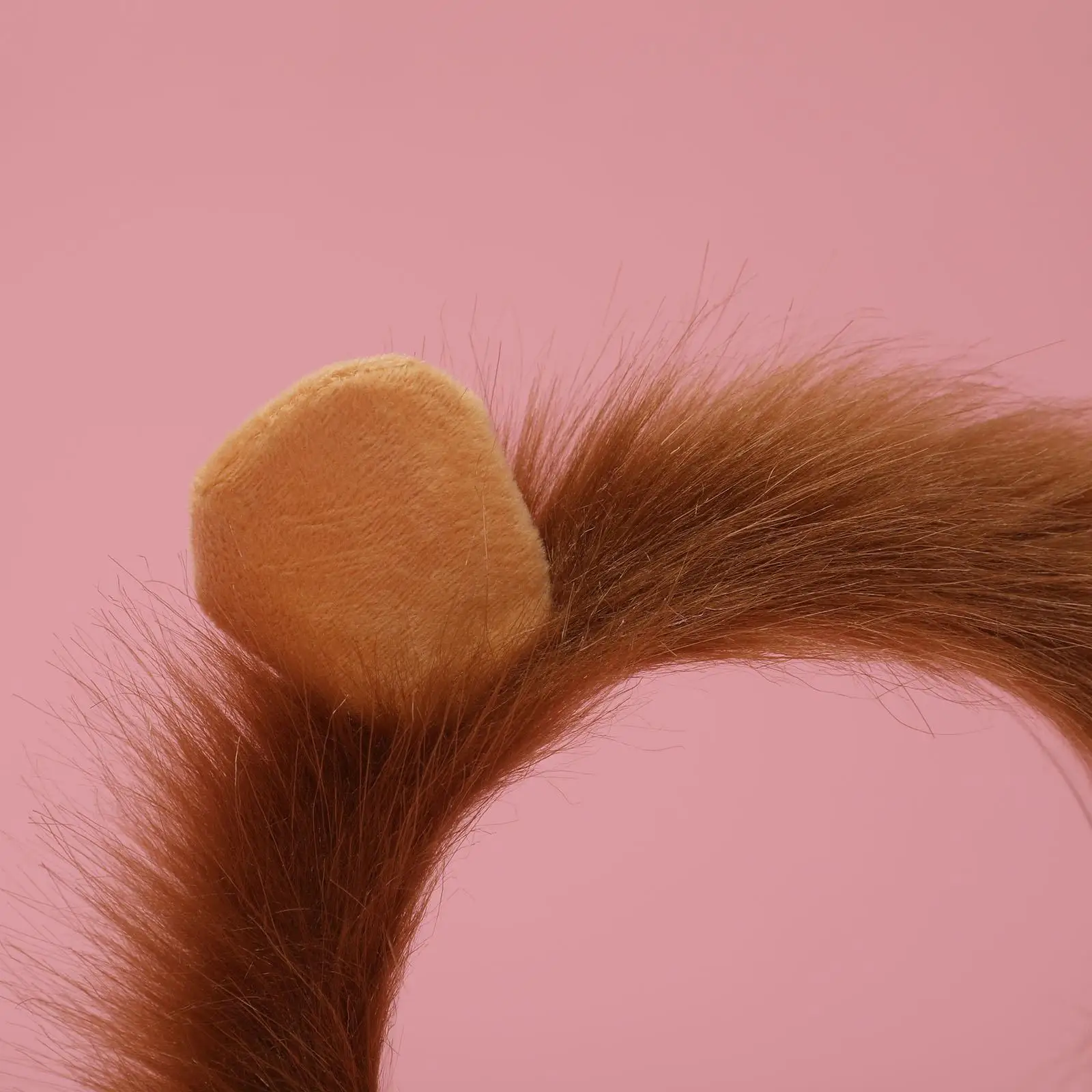 

Lion Tail Ears Plush Costume Set Fancy Dress Jungle for Show Carnival Stage