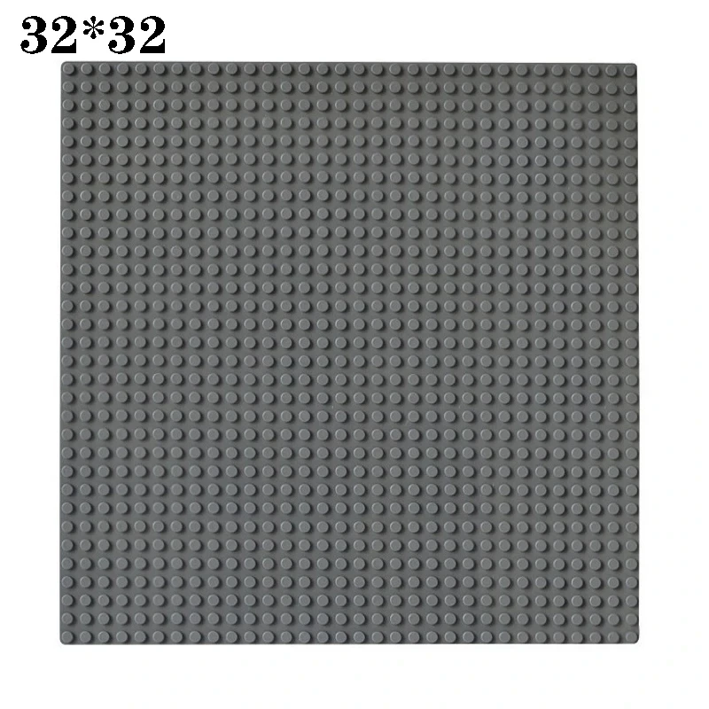 32x32 16x16 Styles Plastic Assembly Blocks Base Plates Figures City Classic Toys Building  Baseplates  For Children Gift 6