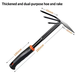 Compact Gardening Shovel Set - Essential Tools (Dual purpose rake)