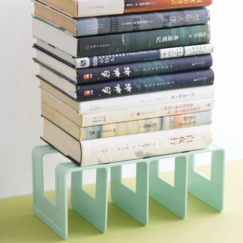 

1Pcs Bookstand Desktop Fixed Book Storage For Students Bookstand Desk Bookshelf Storage Rack
