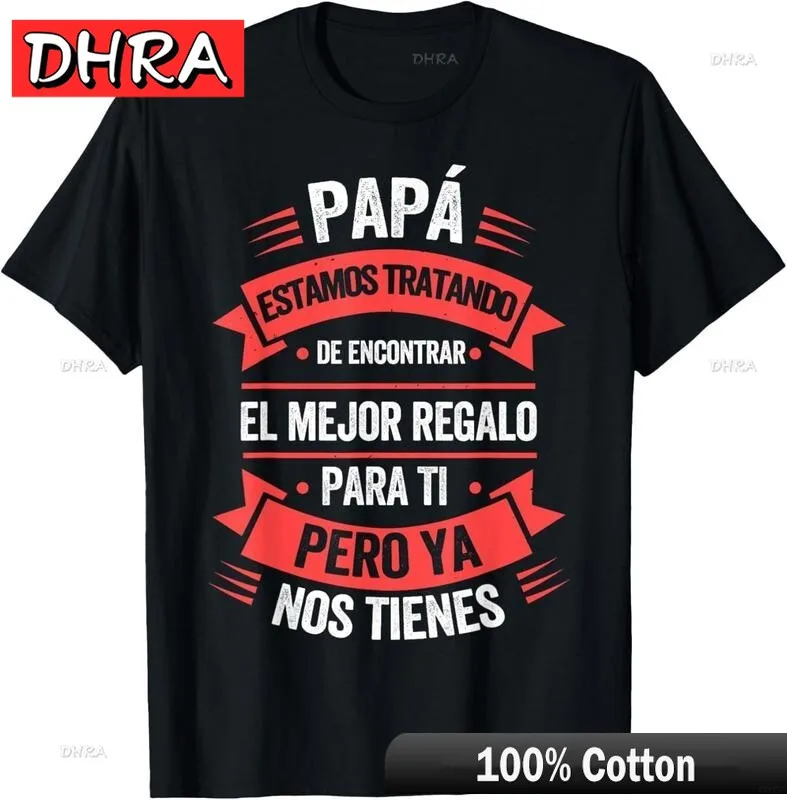Spanish Dad Aesthetic Father's Day T-Shirt - Soft Gothic Classic Chill Top