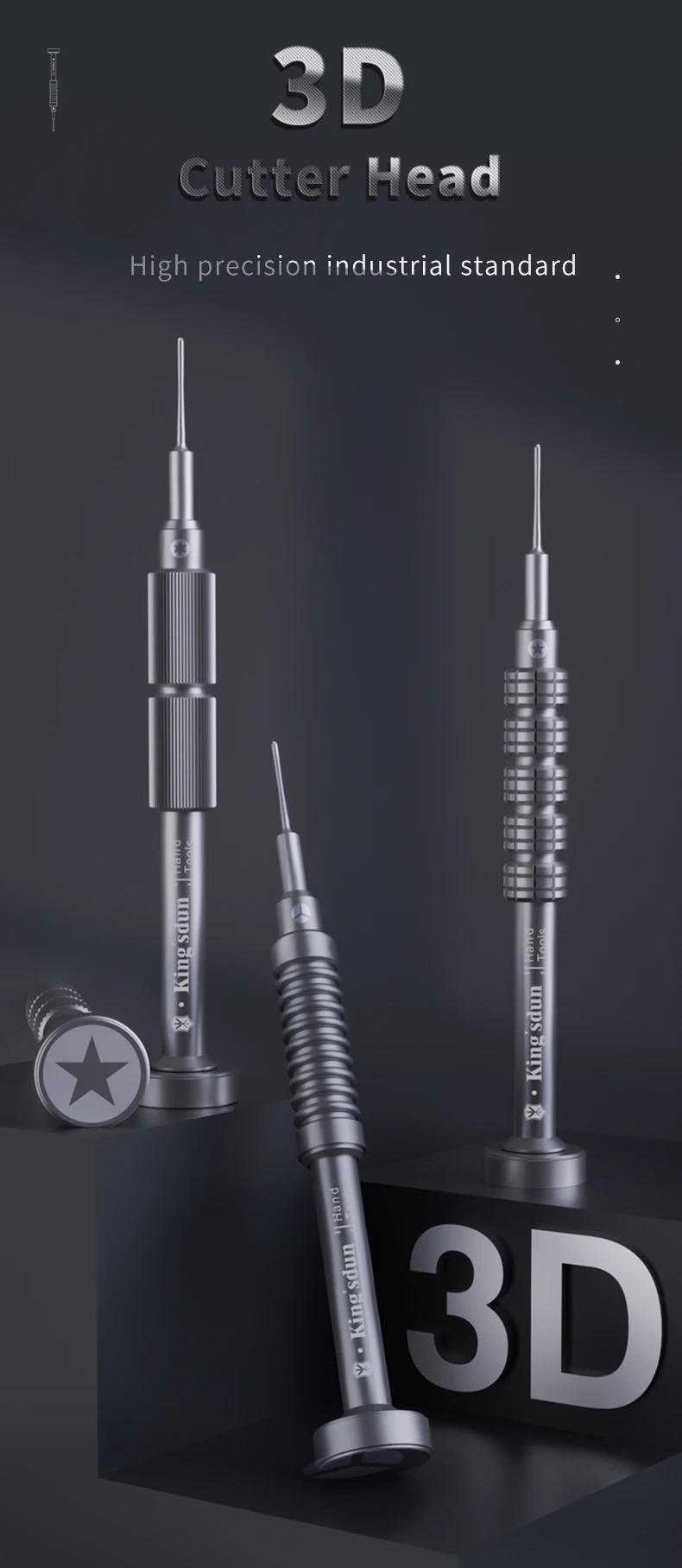 Magnetischer Präzisions-Schraubendreher Mini-Reparaturwerkzeug für iPhone Samsung Tablet etc. Reparatur-Handwerkzeuge PH000/T2/Y0.6/P2 Bestseller – Detail 1