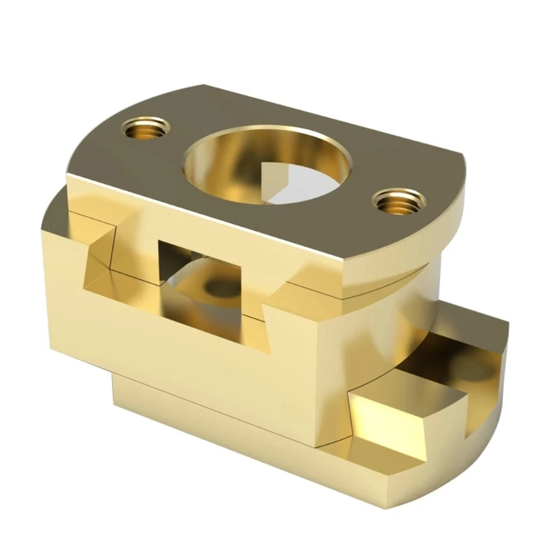 Oldham Coupling Brass T8 Z Axis Hot Bed Screw Square Bronze Couplings
