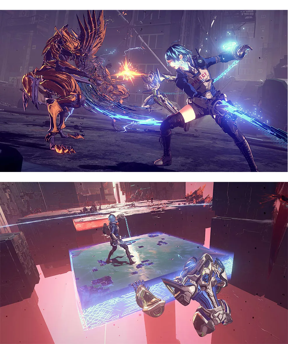 Astral Chain Nintendo Switch Game - Official Physical Edition for Ultimate Action - Alletron ASTRAL CHAIN Game Card Detail 1