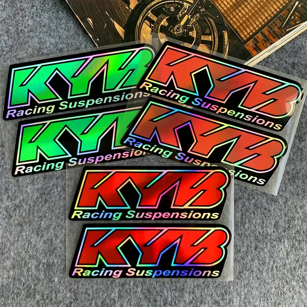 Motocross Motorcycle Stickers Fork Showa KYB WP Suspension Decal Bike Logo KTM YAMAHA Honda CBR Suzuki Kawasaki Ducati 2PCS