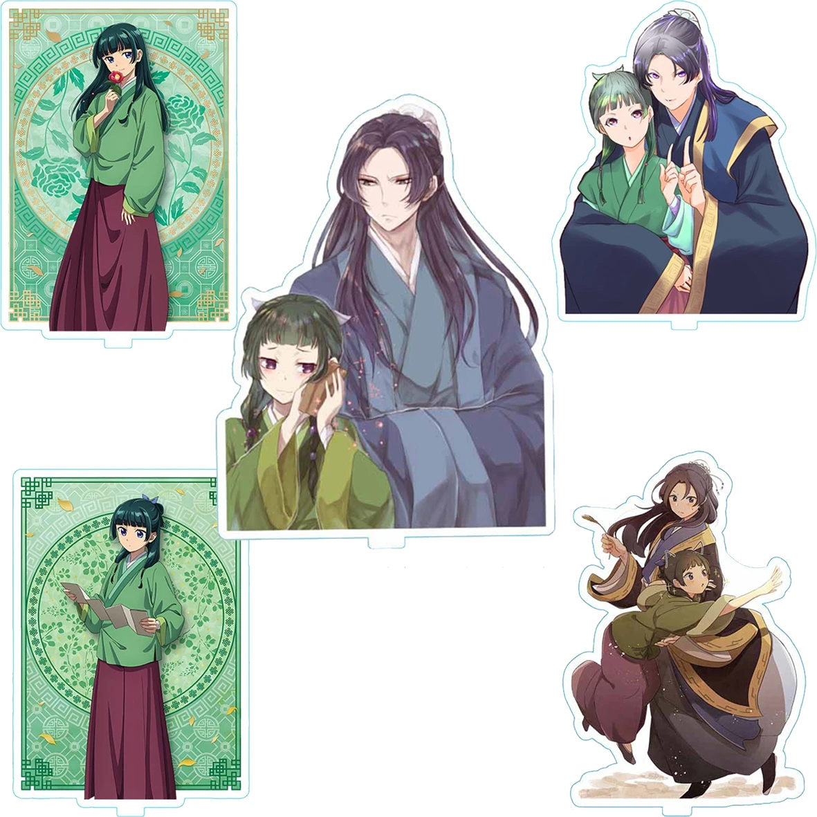 15Cm The Apothecary Diaries Anime Figures Cosplay Acrilico Stand Modello Piatto Desk Decor Standing Sign Prop Fans Regali Di Compleanno