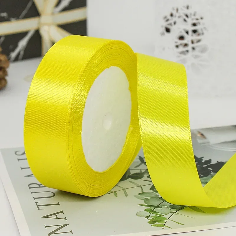 25-Yard Satin Ribbon for Gift Wrapping and Crafting