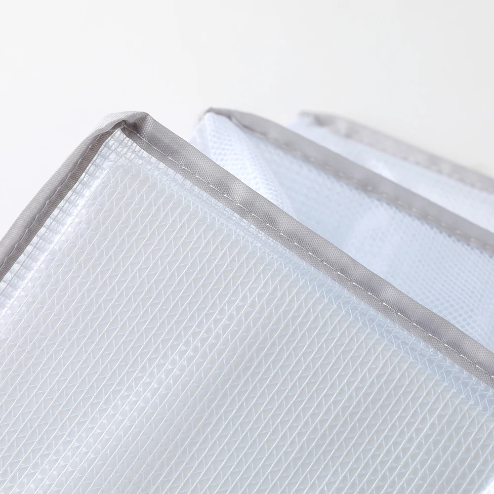 Large Capacity Hanging Organizer 2/3/4/5Pocket Foldable Bag, See-Through Mesh & Odorless Washable Fabric for Clothes/Shoes/Toys 6