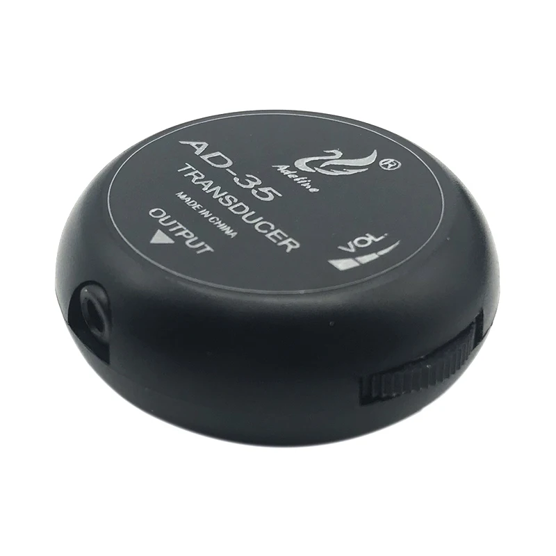 Micro Contact Adeline AD-35 - Pour Guitare Acoustique, Violon | Pickup Piezo Avec Câble 3m