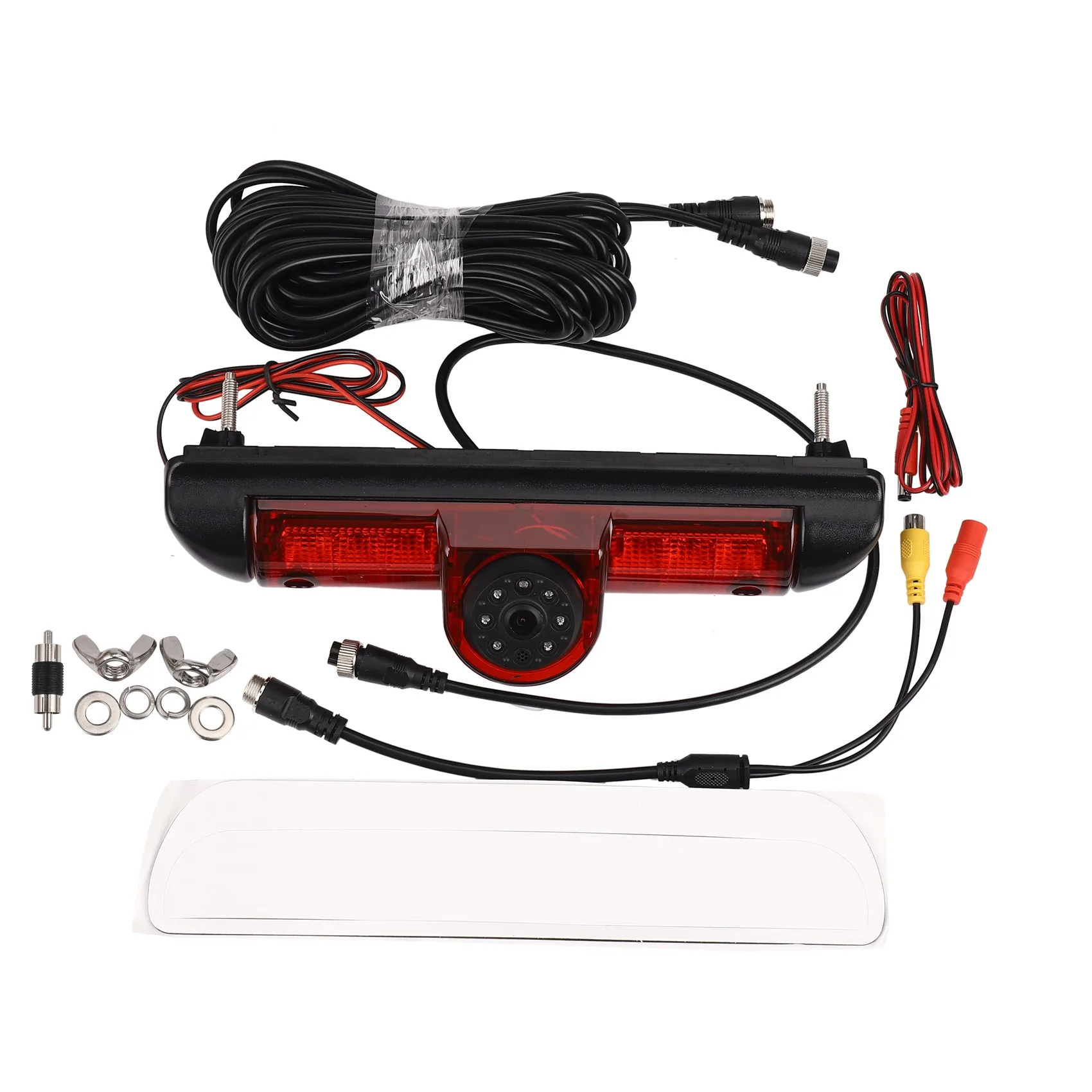 

Car Rear View Brake Light Camera Car Reversing Camera 8Led Light Infrared Night-Vision Camera for Fiat Ducato X250 Citroen