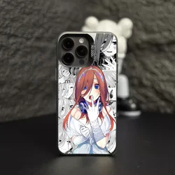 Vibrant Anime Miku Nakano Protective Phone Case - IMD Color Cover - iPhone 14 Plus (Z1)