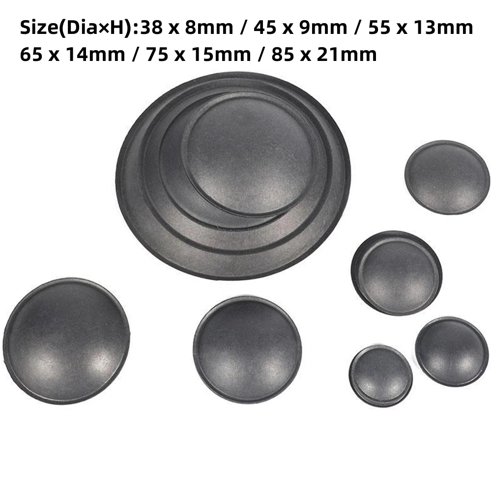 2 Pezzi Di Alta Qualità 38-85Mm Audio Woofer Altoparlante Tappo Antipolvere Coperchio A Cupola Accessori Di Ricambio Altoparlante Tappo Antipolvere