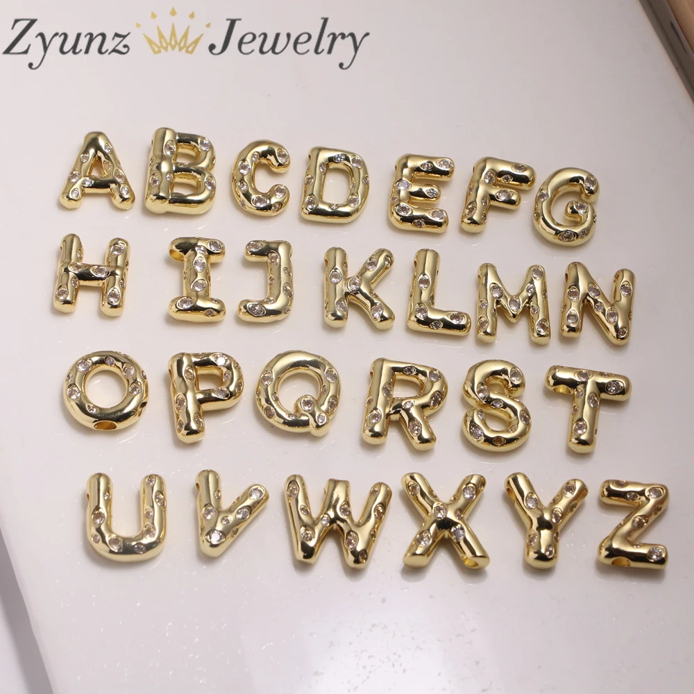 PENELOPE | Diamond Letter Pendant in 18ct Yellow Gold (A-Z)