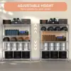 2200 LBS Garage Shelving 5 Tier Industrial Metal Shelving Units for Commercial, Basement, Pantry, Warehouse, School 4