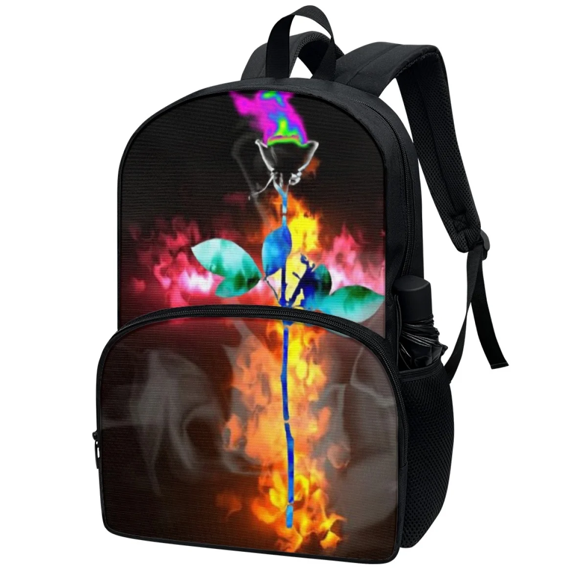 FORUDESIGNS Depeches Band Mode Design Backpacks Stylish Utility Bookbags Student Lightweight Rucksack Travel Sports 17 Inch