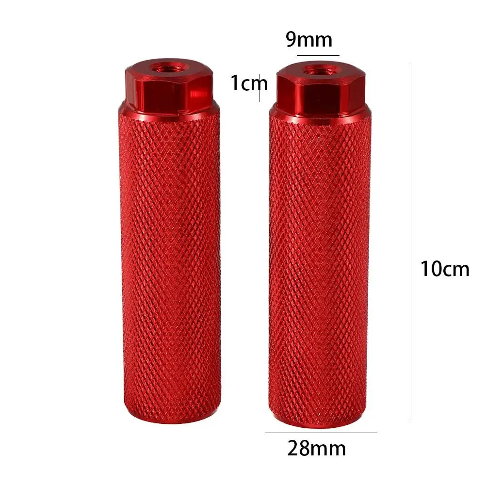Bike Bicycle Accessories Rear Pegs BMX Pegs Anti-Skid Stunt Pegs Bike Pegs Bike Foot Pegs Bike Lead Foot Bicycle Axle Pedal