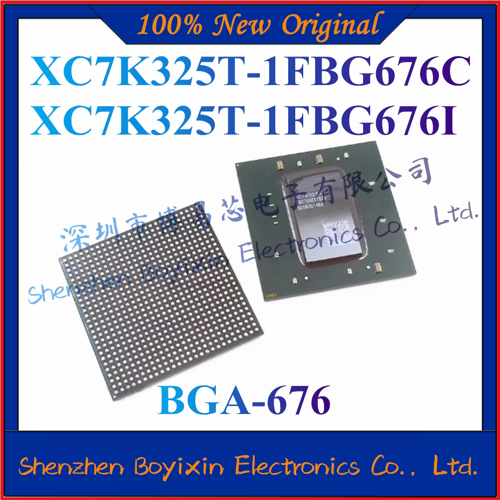 

NEW XC7K325T-1FBG676C XC7K325T-1FBG676I Original and authentic programmable logic device (CPLD/FPGA) chip. Package BGA-676