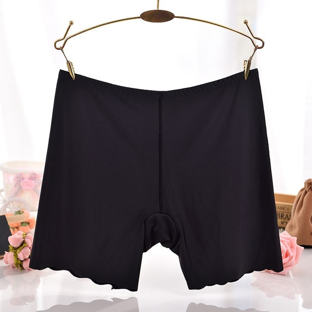 Cotton Seamless Safety Short Pants Summer Under Skirt Shorts Modal Ice Silk Breathable Short Tights Thin Women's Underwear