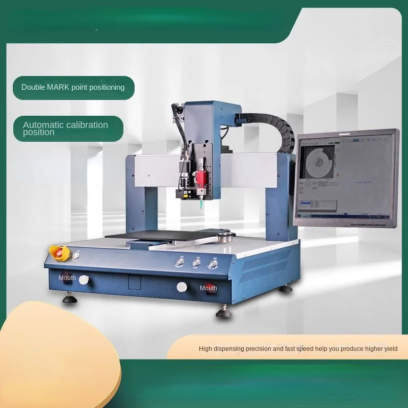 

Visual、automatic glue dispenser silicone hot melt adhesive dry glue uv glue dispenser automatic dispensing machine