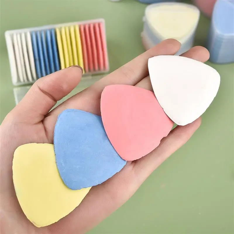 Tailors Chalks in 4 Colors 10pcs Colorful Erasable Tailors Chalk Sewing  Fabric Chalk Markers Sewing Tool Needlework Accessories 