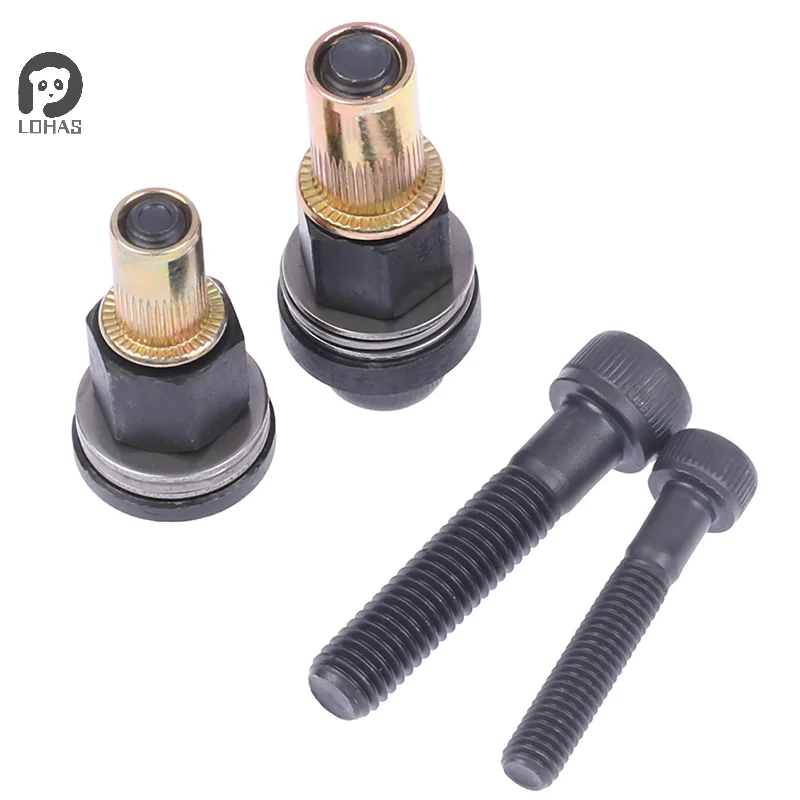 M6 M8 Rivet Nut Guns Manual Riveter Stainless Steel Column Hexagon Nuts AM6SS AM8SS DIY Drill Rivet Outer Hexagon Pull Rod rivet gun,rivet nut tool,rivet gun set