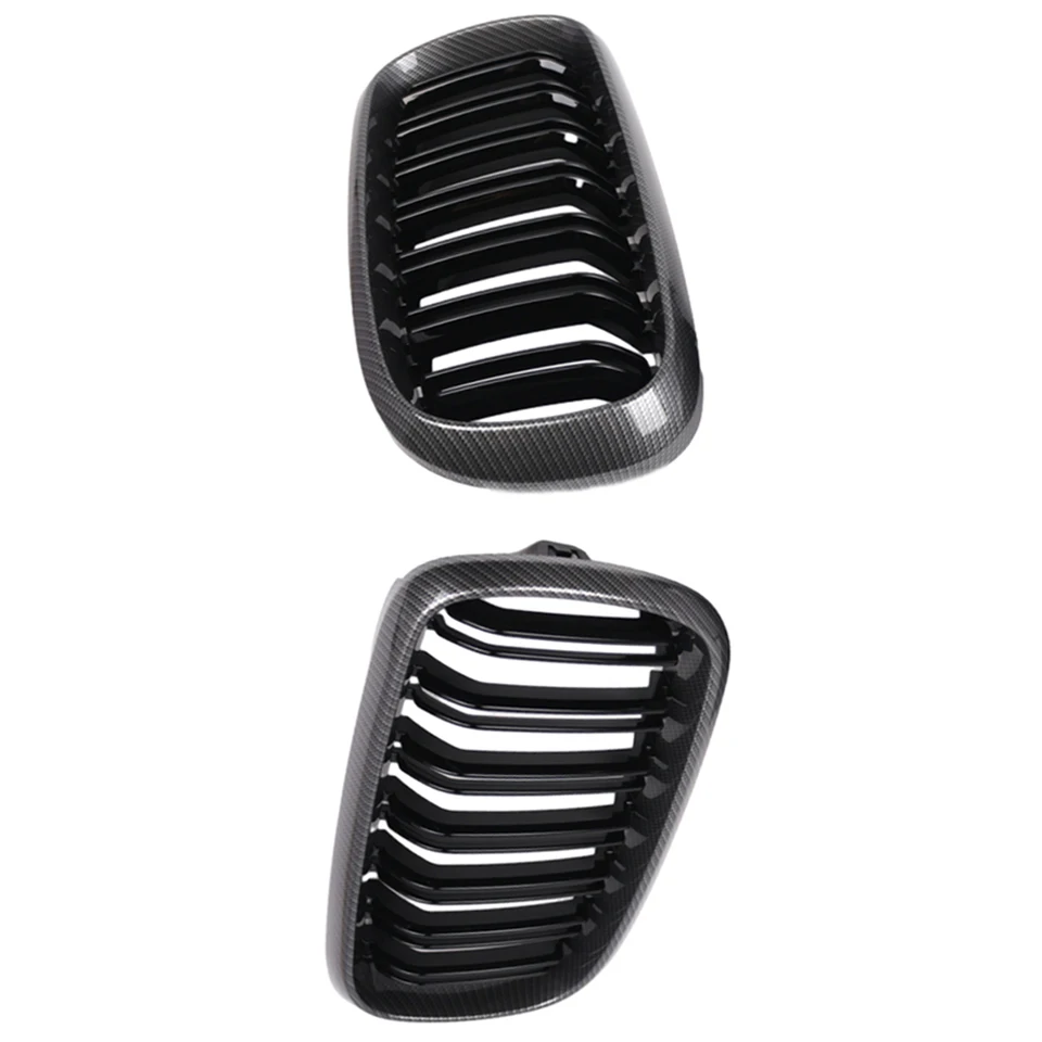 Calandre Avant Carbone Pour BMW X5 X6 F15 F16 F85 F86 (X5M X6M) - Neuf - Marque Partenaire