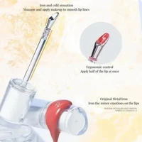 Judydoll Ice Iron Lip Glaze Lipsticks Non-Stick Cups Mirror Shine Watery Lip Lotion Metal Brush Head Makeup Cosmetics 2