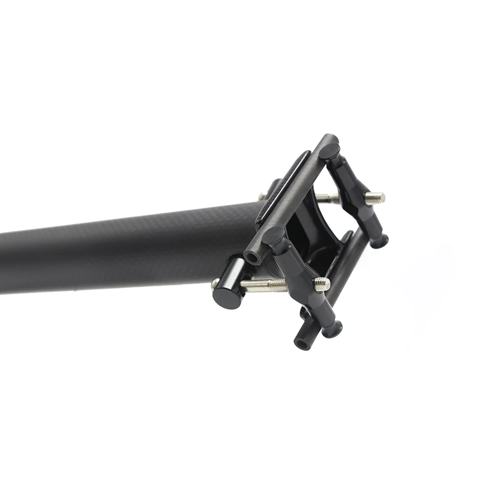 Tige De Selle Carbone Réglable 27,2-31,6mm, Longueur 600mm, Pour Vélo Pliant Ou VTT