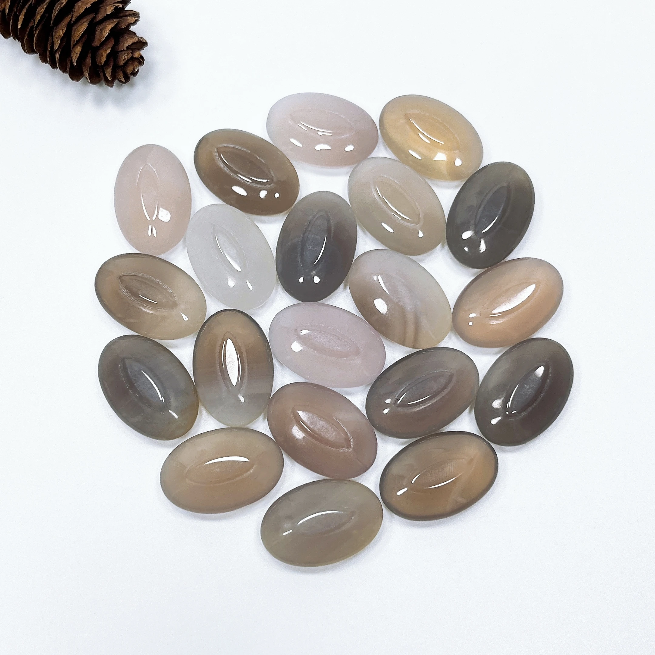 Natural Agate Crystal Pocket Palm Stone Thumb Toy Hot Compress Forgetting Worries Healing Health Home Garden Decoration Gift