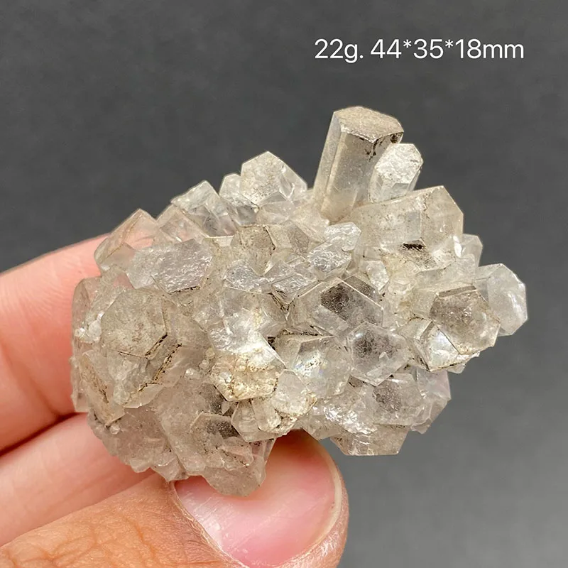 100% natural columnar transparent calcite raw stone mineral specimen healing crystal collection