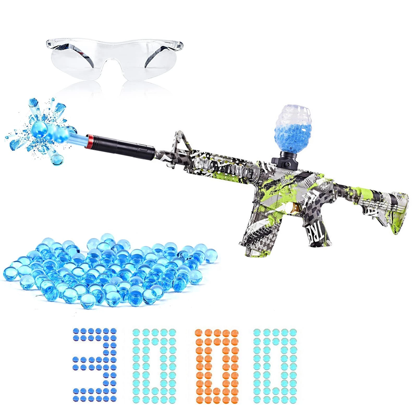 Electric Gel Blaster Gun Toy Gun M416 A Eco Friendly Ball gun Shooter