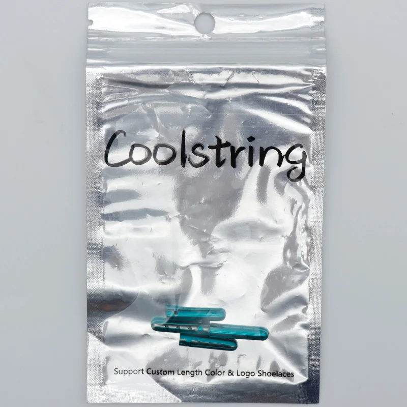 Coolstring Metal Aglets 100pcs Wholesale Sneaker Canvas Bootlacet Bright Colored Tips 22.5*4.8MM Spray Paint Smoothly Tape Ends