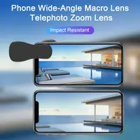 1 Set Phone Camera Lens Shockproof Portable Wide Compatibility Phone Wide-Angle Macro Lens Telephoto Zoom Lens Phone Accessories - Image 5