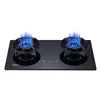 SmartTouch Induction Cooktop Built-in Hob with Timer Gas Double Burner Cooktop for Liquefied/Natural Gas 1
