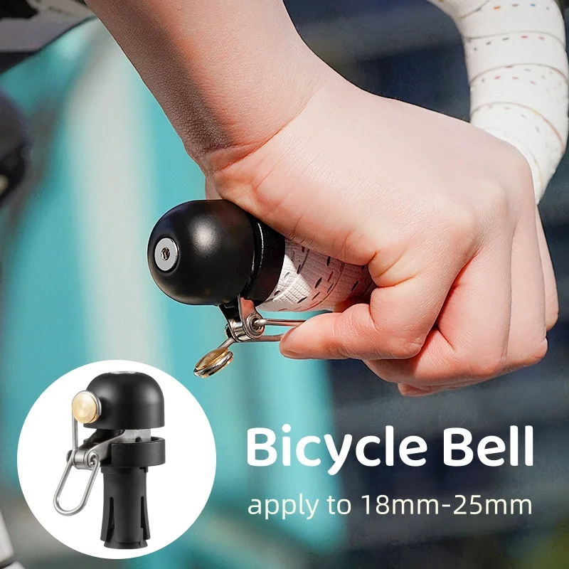 Aluminum Alloy Bicycle Bell - Loud 110dB Safety Horn, Waterproof & Anti-Rust