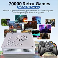 2026 New X8 Retro Game Console 500GB | 70,000+ Games | 60+ Emulators | 4K HD | Plug & Play | PS2 Wii PSP GC N64 Xbox Dual System 5