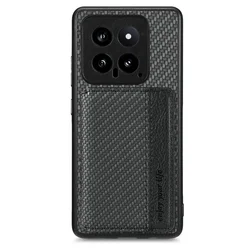Premium RFID Protection Leather Wallet Case - Magnetic Closure & Card Holder for Xiaomi Mi 11 Lite 4G (Black)