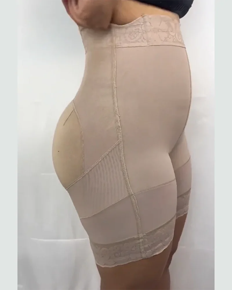 High Waist Hip Lift Flat Belly Women Panties Slim Abdomen Shapewear Shaping Slim Lace Underwear