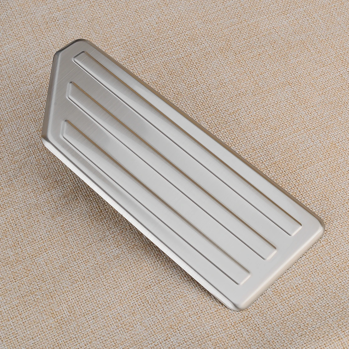 NEW Car Foot Rest Footrest Dead Pedal Pad Cover Trim LHD Fit for Honda CRV CR-V-Silver Stainless Steel
