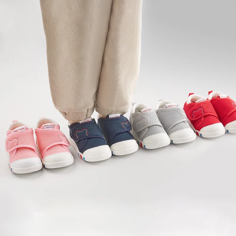 Casual Baby Shoes Infant Baby Girl Crib Shoes Cute Soft Sole Prewalker Sneakers Walking Shoes Toddler First Walker 0-18Month - 2