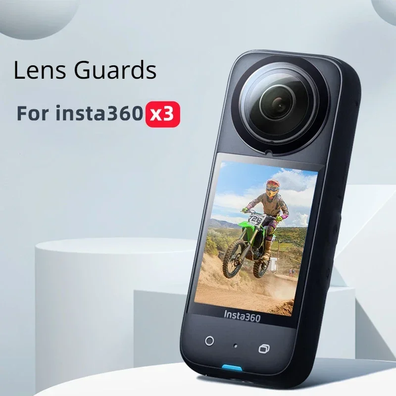 카메라 바디 스티커 보호대 커버 키트, 렌즈 캡, Insta 360 ONE X3 용 ..