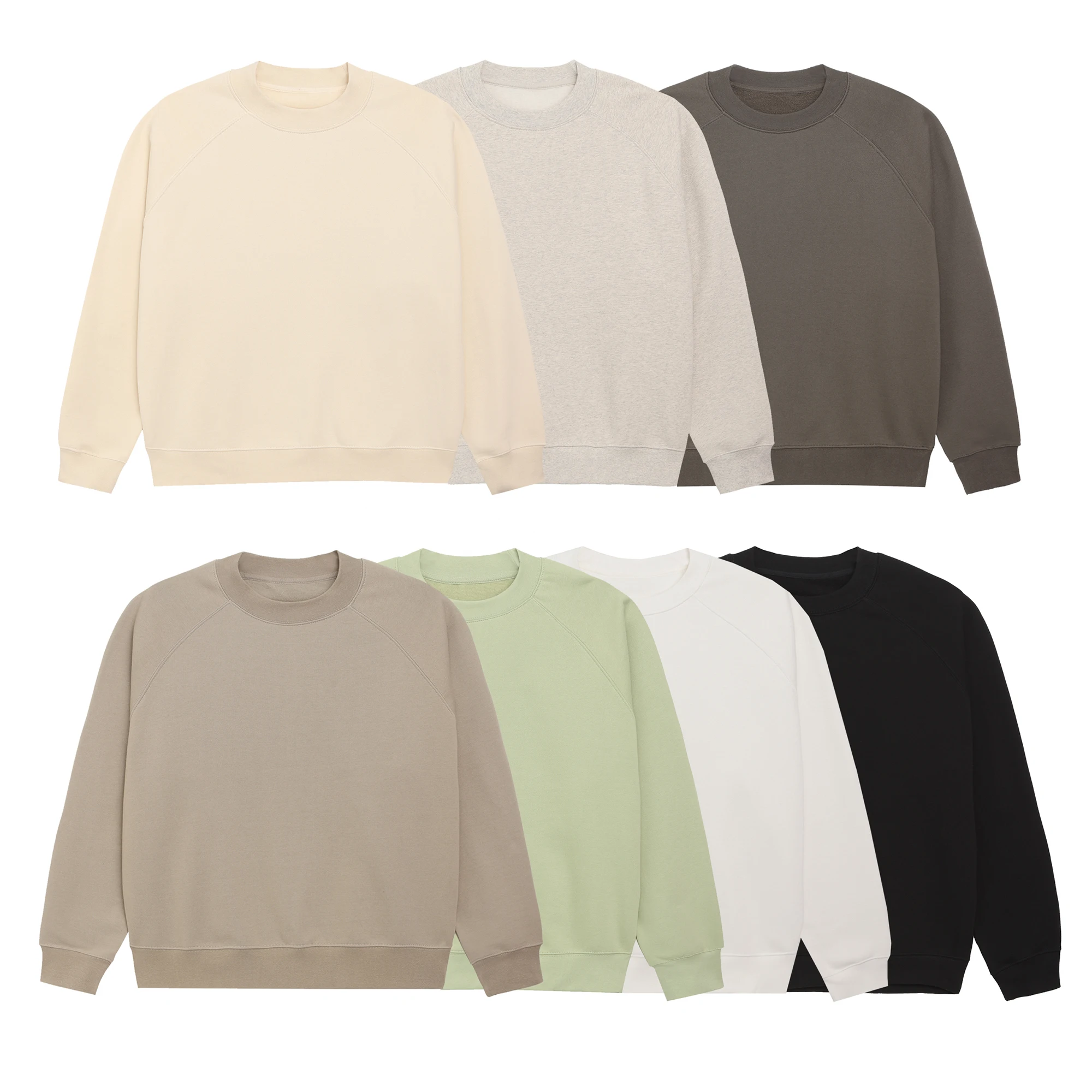 

Oversized Solid Color Sweatshirts Hoodies Fashion Loose High Quality Sweatshirts Men and Women Hip hop Cotton Pullover