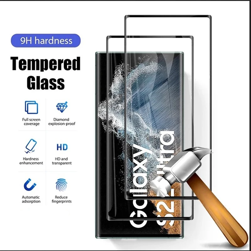 Curved Tempered Glass Screen Protector - Premium Phone Screen Protection