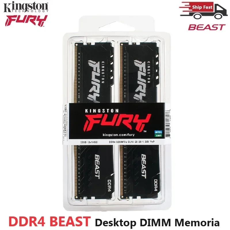 キングストン-デスクトップ用RAMセット,デスクトップメモリキット,ddr4