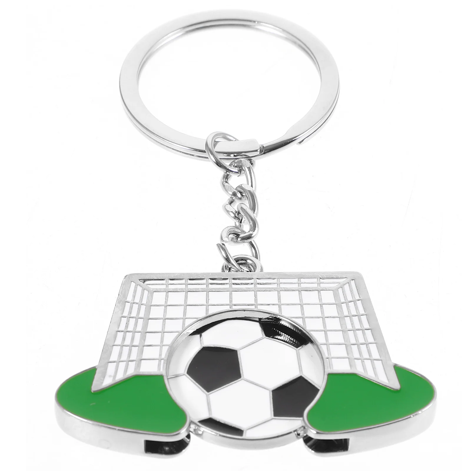 

Football Goal Token Tokens Key Buckles Shopping Cart Coin Keychain Small Trolley Keyring Portable Rings Metal Keychains
