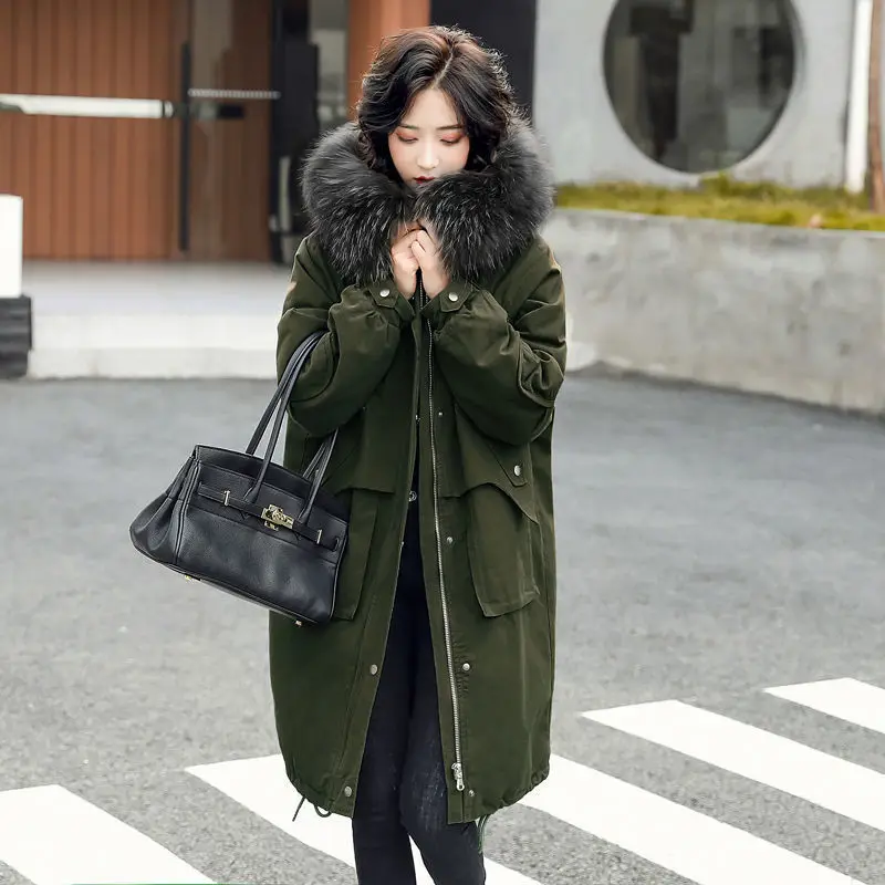 Women's Lightweight Winter Fashion Clothes Plus Size Fleece Long Coats Jackets Parka Winter Warm Coat